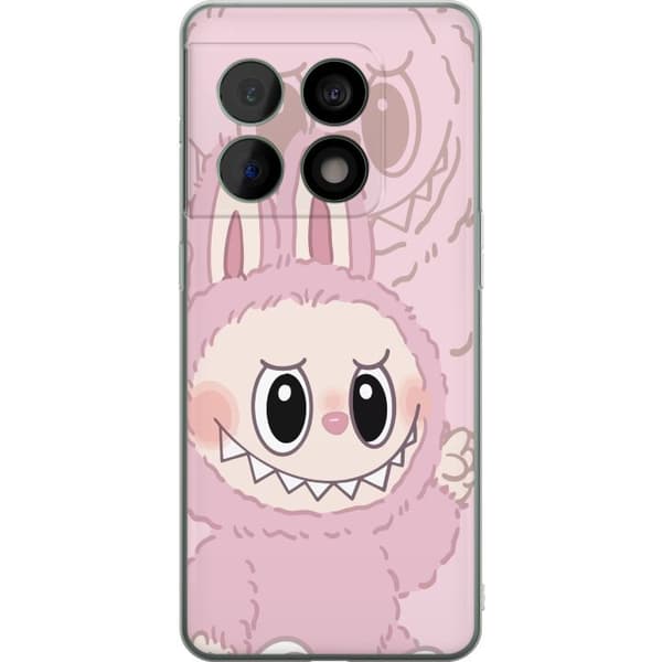 OnePlus 10 Pro Gennemsigtig cover Labubu Floral Freak