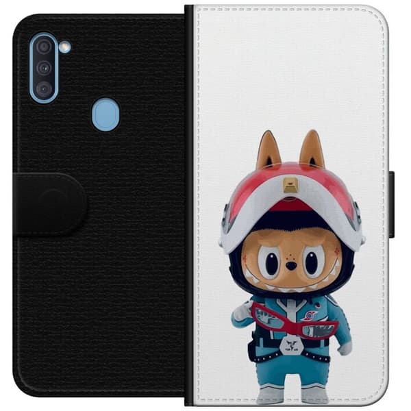 Samsung Galaxy A11 Lommeboketui How2work Labubu Monstrene x Ultraman Blue Figur