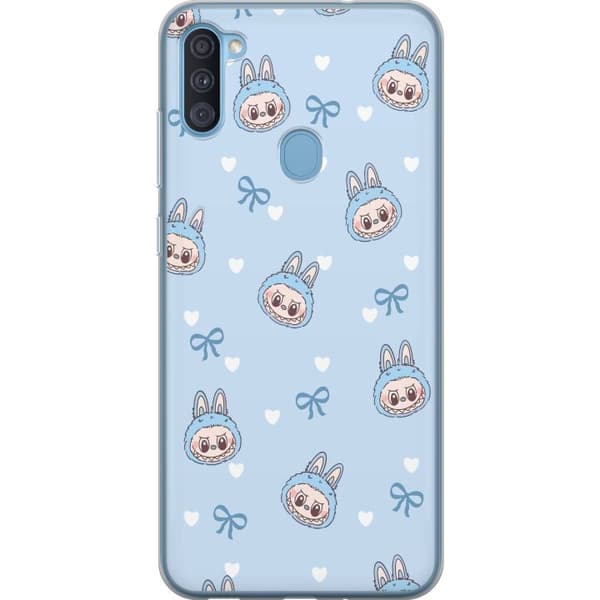 Samsung Galaxy A11 Läpinäkyvä kuori Labubu Tuli Henki