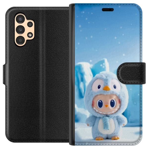 Samsung Galaxy A13 Tegnebogsetui sort ridder fortnite