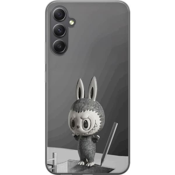 Samsung Galaxy A15 5G Gjennomsiktig deksel Pop Mart MEGA LABUBU LABUBU Sketch 1000%
