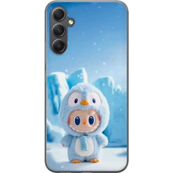 Samsung Galaxy A15 5G Gjennomsiktig deksel svart ridder fortnite