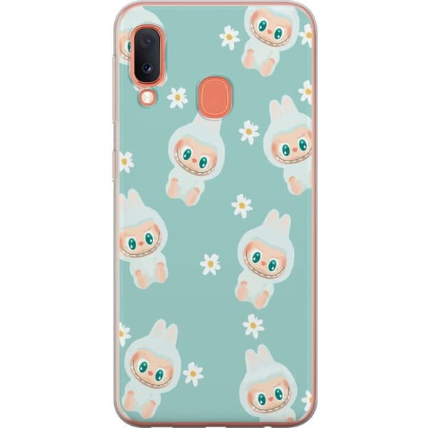 Samsung Galaxy A20e Gennemsigtig cover Labubu Candy Vibes