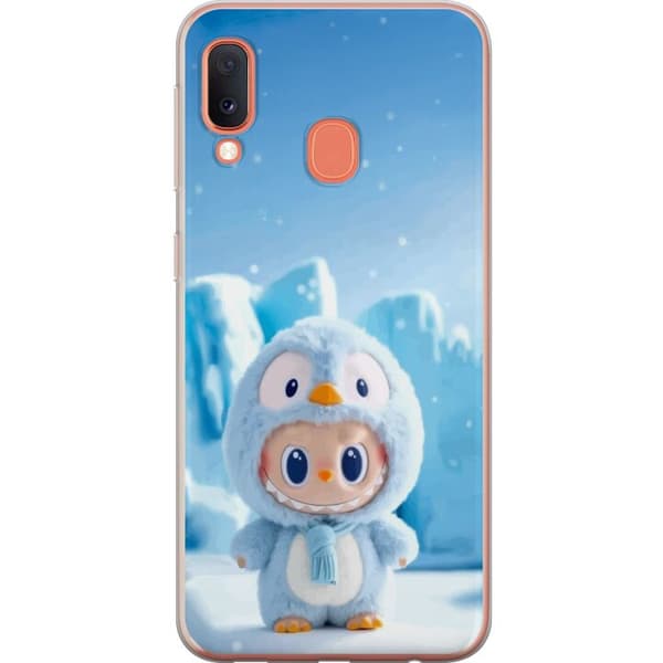 Samsung Galaxy A20e Genomskinligt Skal black knight fortnite