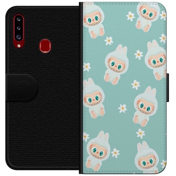 Samsung Galaxy A20s Lompakkokotelo Labubu Candy Vibes