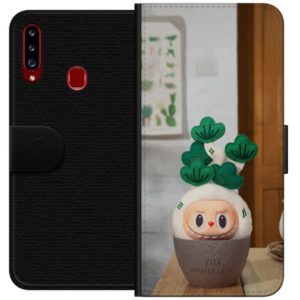 Samsung Galaxy A20s Lompakkokotelo SUURUSTEN Tuittupuut