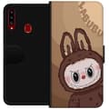 Miniatyrbild 1 av 3: Samsung Galaxy A20s Plånboksfodral Labubu Cloud Cutie – Vit och blå design med gullig stil