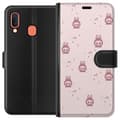 Miniatyrbilde 1 av 3: Samsung Galaxy A20e Lommeboketui Labubu Neon Pop - Neonfarget pop art monster