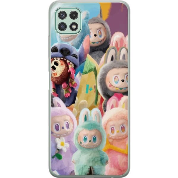Samsung Galaxy A22 5G Gennemsigtig cover stor