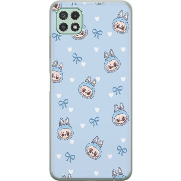 Samsung Galaxy A22 5G Gennemsigtig cover Labubu Ildånd