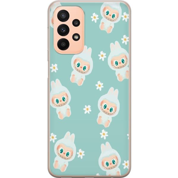 Samsung Galaxy A23 Gennemsigtig cover Labubu Candy Vibes