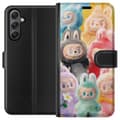 Pikkukuva 1 / 3: Samsung Galaxy A24 4G Lompakkokotelo Labubu Luonnos Tyyli