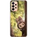 Miniatyrbillede 1 af 3: Samsung Galaxy A23 5G Gennemsigtig cover Labubu Graffiti Vibes – Gadekunst i monsterform
