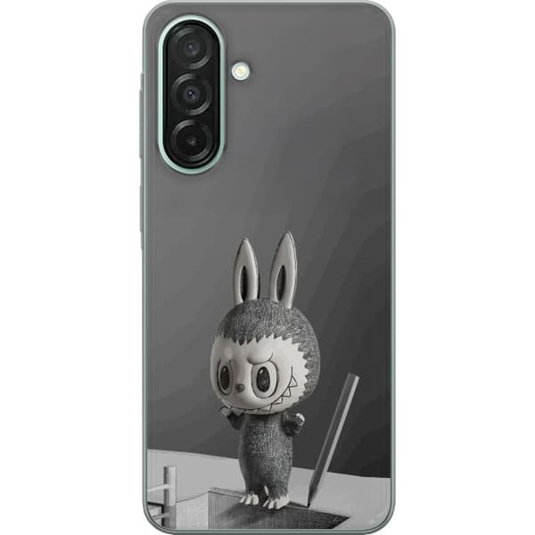 Samsung Galaxy A26 Gjennomsiktig deksel Pop Mart MEGA LABUBU LABUBU Sketch 1000%