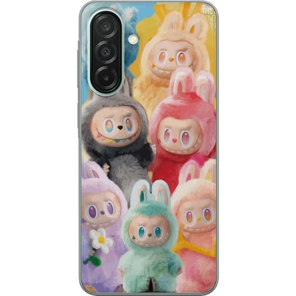 Samsung Galaxy A26 Gennemsigtig cover Labubu Skitse Stil