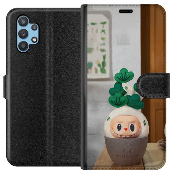 Samsung Galaxy A32 5G Tegnebogsetui MONSTRENE Uduelige Planter