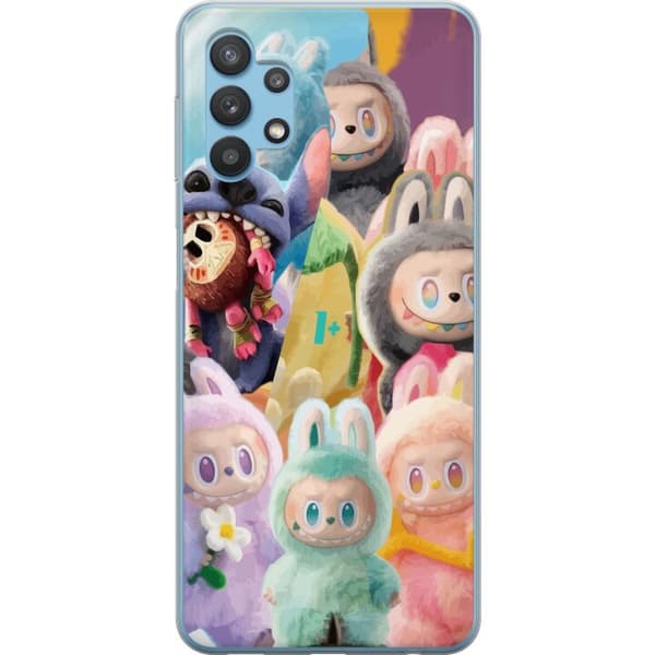 Samsung Galaxy A32 5G Gennemsigtig cover stor