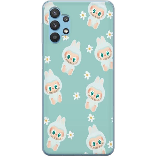 Samsung Galaxy A32 5G Gennemsigtig cover Labubu Candy Vibes