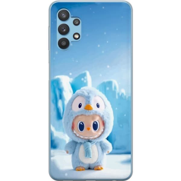 Samsung Galaxy A32 5G Gennemsigtig cover sort ridder fortnite