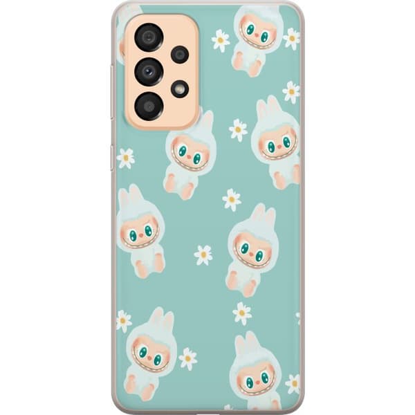 Samsung Galaxy A33 5G Gennemsigtig cover Labubu Candy Vibes