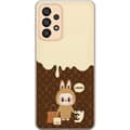Miniatyrbillede 1 af 3: Samsung Galaxy A33 5G Gennemsigtig cover Labubu Blue Chill - Blå toner og rolig udtryk