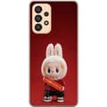 Miniatyrbillede 1 af 3: Samsung Galaxy A33 5G Gennemsigtig cover Pop Mart The Monsters Labubu Held og Lykke Vinyl Plysdukke