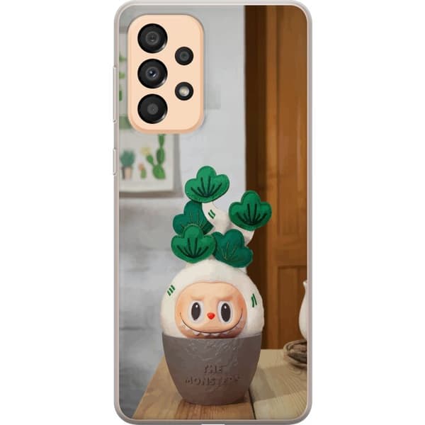 Samsung Galaxy A33 5G Gennemsigtig cover MONSTRENE Uduelige Planter