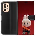 Miniatyrbillede 1 af 3: Samsung Galaxy A33 5G Tegnebogsetui Pop Mart The Monsters Labubu Held og Lykke Vinyl Plysdukke