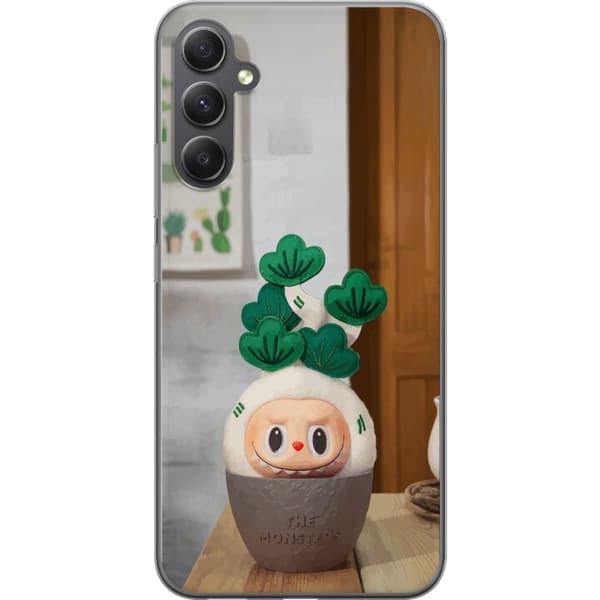 Samsung Galaxy A35 Gennemsigtig cover MONSTRENE Uduelige Planter