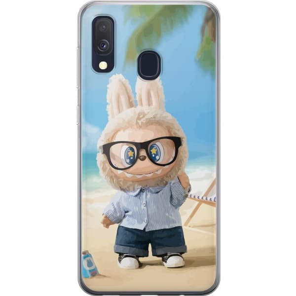 Samsung Galaxy A40 Gennemsigtig cover Labubu Mørke Drømme