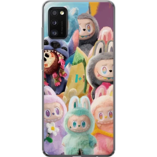 Samsung Galaxy A41 Läpinäkyvä kuori iso