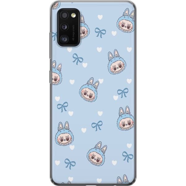 Samsung Galaxy A41 Läpinäkyvä kuori Labubu Tuli Henki