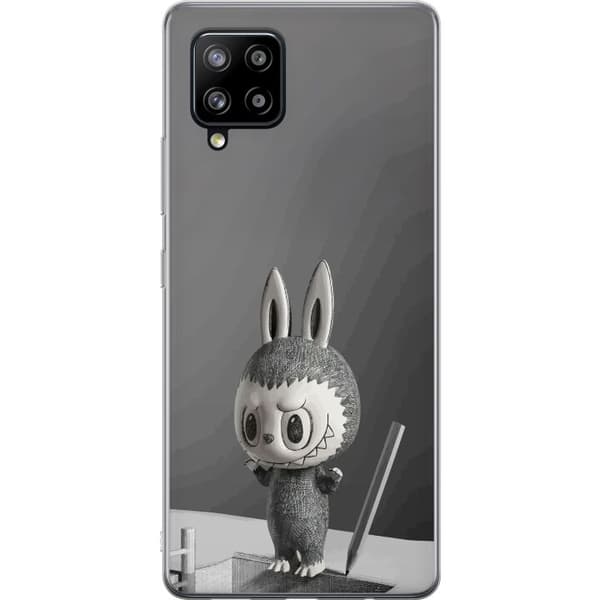 Samsung Galaxy A42 5G Gjennomsiktig deksel Pop Mart MEGA LABUBU LABUBU Sketch 1000%