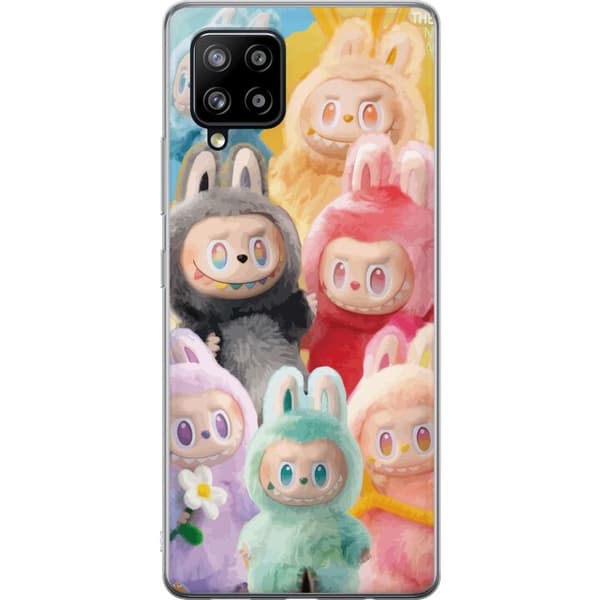 Samsung Galaxy A42 5G Gennemsigtig cover Labubu Skitse Stil