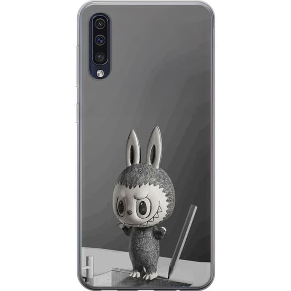 Samsung Galaxy A50 Läpinäkyvä kuori Pop Mart MEGA LABUBU LABUBU Sketch 1000%