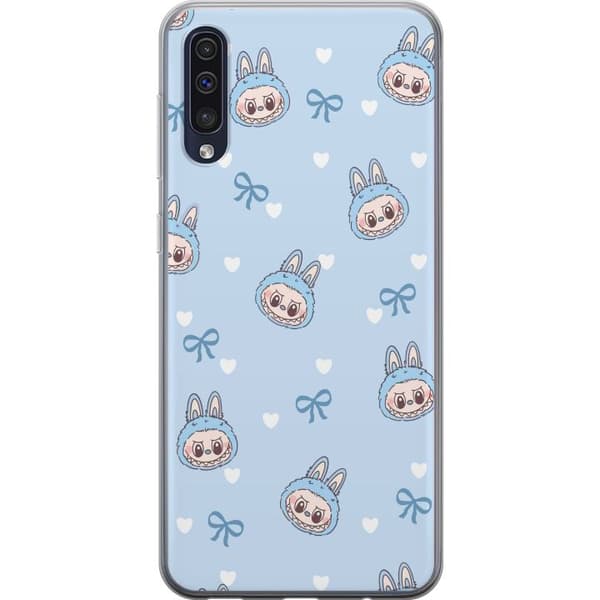 Samsung Galaxy A50 Gennemsigtig cover Labubu Ildånd