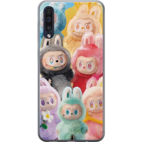Samsung Galaxy A50 Gennemsigtig cover Labubu Skitse Stil