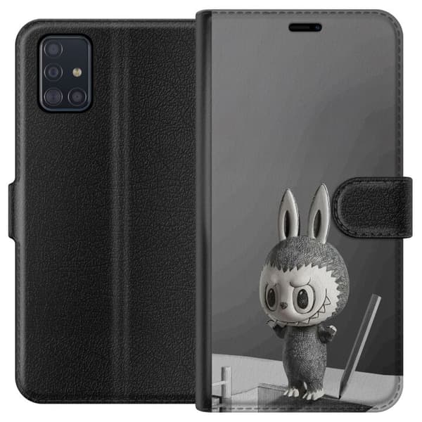 Samsung Galaxy A51 Lommeboketui Pop Mart MEGA LABUBU LABUBU Sketch 1000%