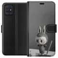 Miniatyrbilde 1 av 3: Samsung Galaxy A51 Lommeboketui Pop Mart MEGA LABUBU LABUBU Sketch 1000%