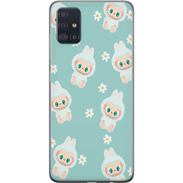 Samsung Galaxy A51 Gennemsigtig cover Labubu Candy Vibes