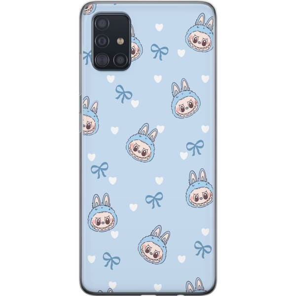 Samsung Galaxy A51 Gennemsigtig cover Labubu Ildånd