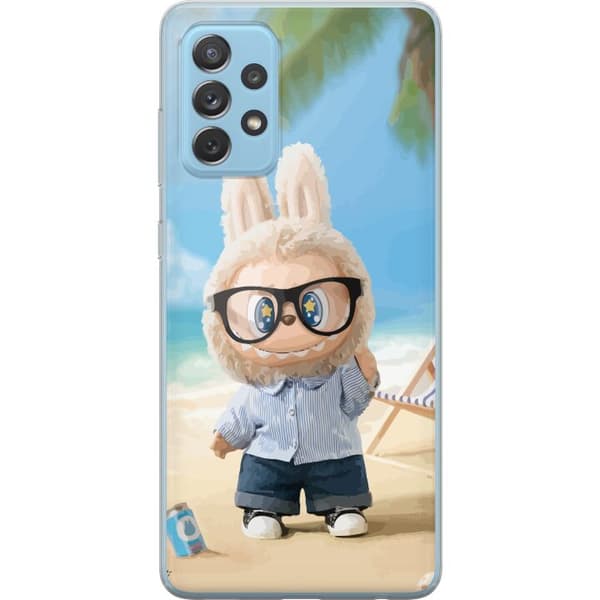 Samsung Galaxy A52 5G Läpinäkyvä kuori Labubu Tummat Unelmat