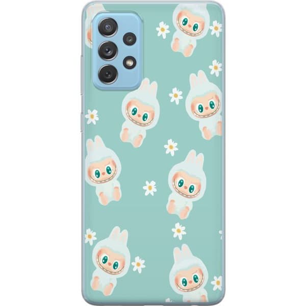 Samsung Galaxy A52 5G Gennemsigtig cover Labubu Candy Vibes