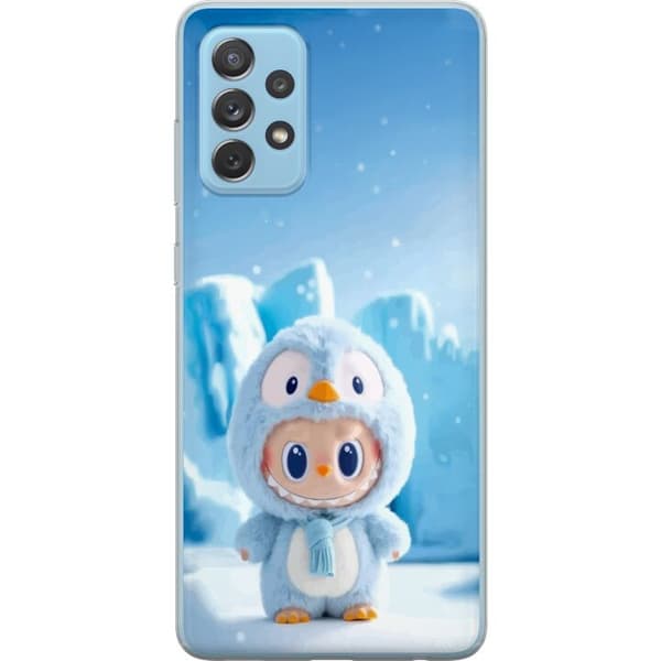 Samsung Galaxy A52 5G Gennemsigtig cover sort ridder fortnite