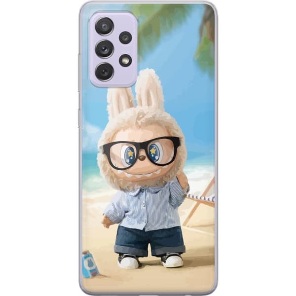 Samsung Galaxy A52s 5G Genomskinligt Skal Labubu Dark Dreams – Mörk mystisk design