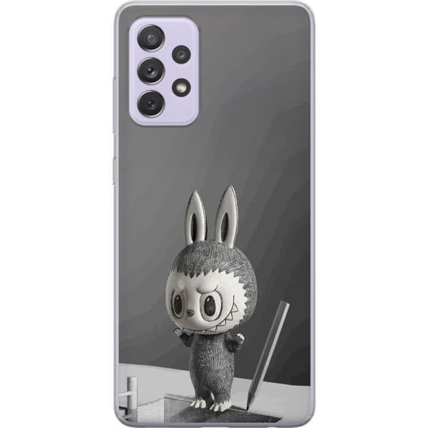 Samsung Galaxy A52s 5G Läpinäkyvä kuori Pop Mart MEGA LABUBU LABUBU Sketch 1000%