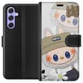 Pikkukuva 1 / 3: Samsung Galaxy A54 Lompakkokotelo Labubu Minimal Mood - Yksinkertainen ja tyylikäs hirviösuunnittelu