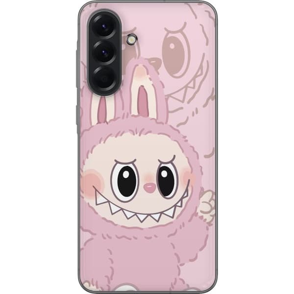 Samsung Galaxy A56 Gennemsigtig cover Labubu Floral Freak