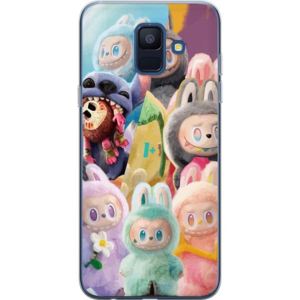Samsung Galaxy A6 (2018) Gennemsigtig cover stor