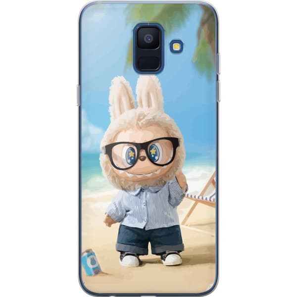 Samsung Galaxy A6 (2018) Gennemsigtig cover Labubu Mørke Drømme